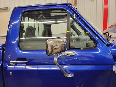 1990 FORD F150 PASSENGER RIGHT FRONT TINTED VENT WING SIDE