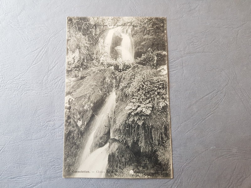 Cpa / Carte Postale Ancienne Excursion - Consolation Chutes Du Dessoubre (25)