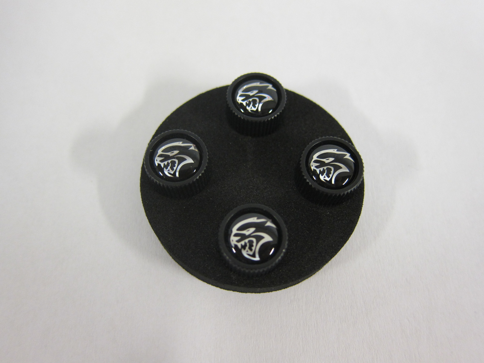 Dodge Challenger Charger SRT HELLCAT Tire Valve Stem Caps Mopar OEM eBay