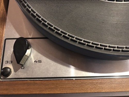 THORENS TD-165 TD165 Turntable with Shure M75 All Original & Working Condition