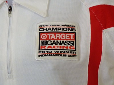 CHIP GANASSI Racing 2010 Izod Indycar Indy 500 Winner Womens Polo Shirt MEDIUM