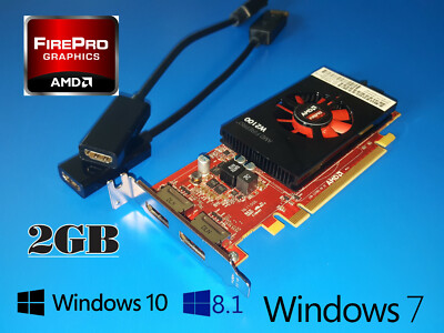 HP EliteDesk 705 G1 G2 G3 800 G1 G2 G SFF 2GB Video Graphics Card with Dual HDMI
