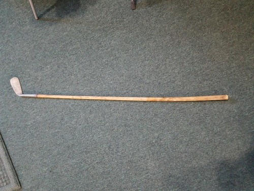 Hickory Wood Shaft Golf Club Burke Jigger Grand Prize Hand Forged