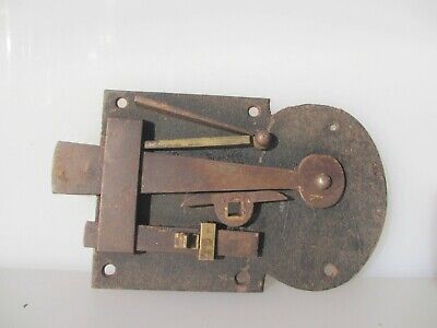 Clasp Antique Latches Iron Black Latch Case Latch WC Normally Open