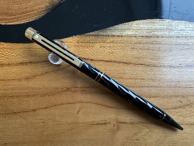 Sheaffer Targa 1083 Black Spiral GT Pencil - Stickered 0.5mm USA