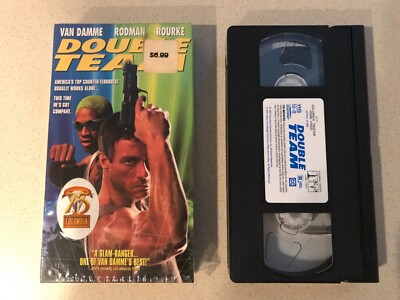 Double Team (VHS, 1997) Jean-Claude Van Damme, Dennis Rodman, Mickey Rourke