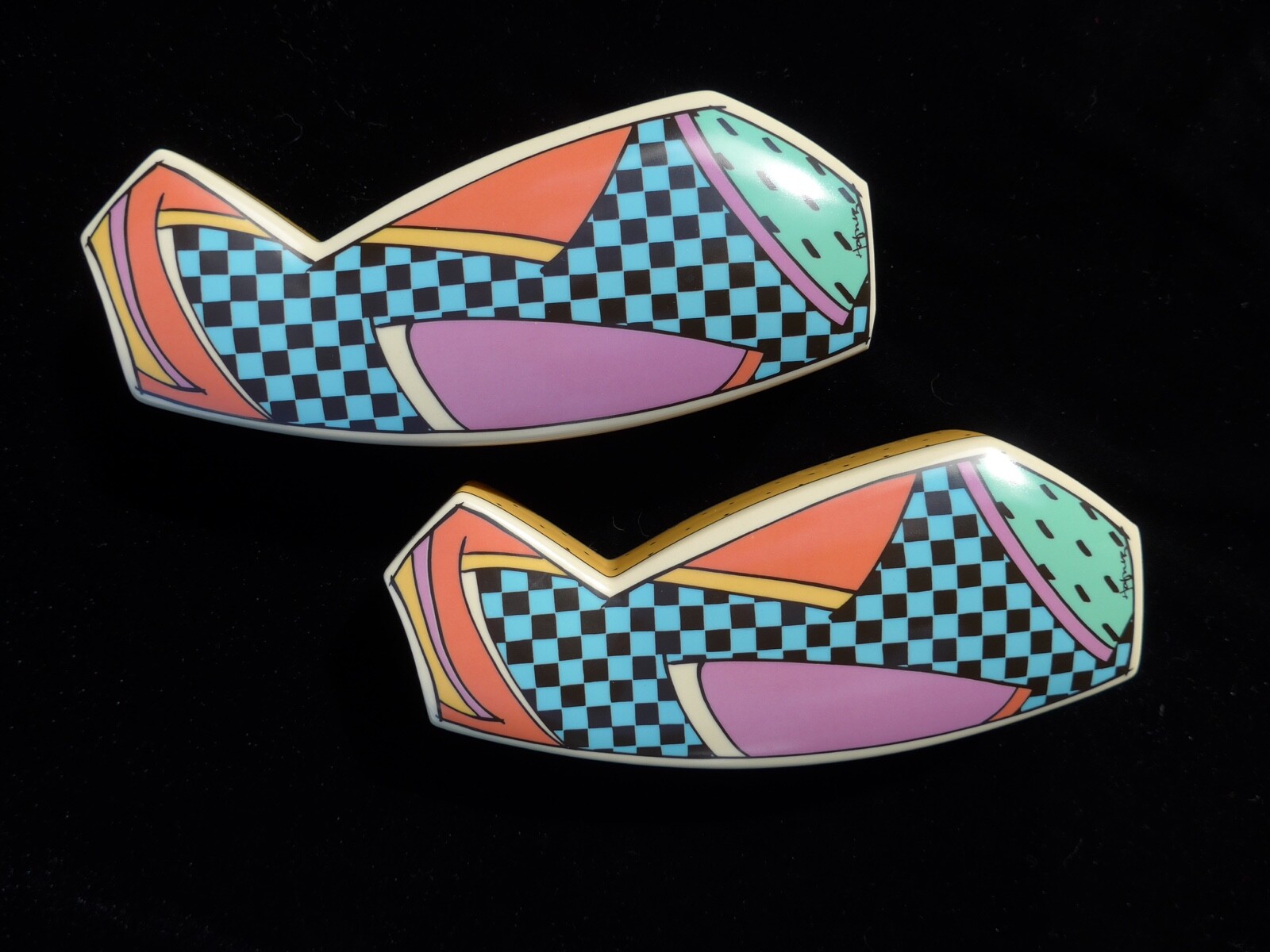 Rosenthal 2 Candlesticks, Designer Dorothy Hafner, Pattern 