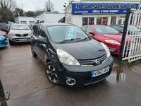 2012 Nissan Note 1.4 16V n-tec+ Euro 5 5dr MPV Petrol Manual