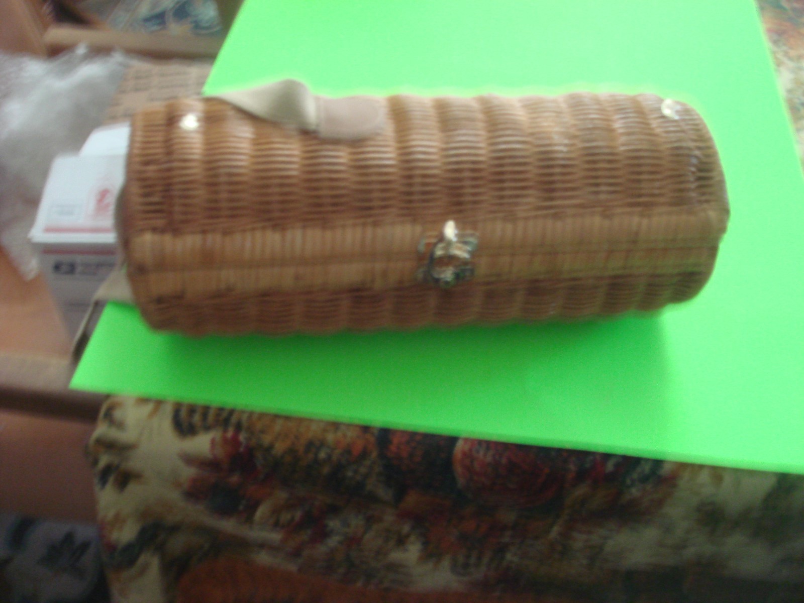 Wicker Wine Picnic Carry Case