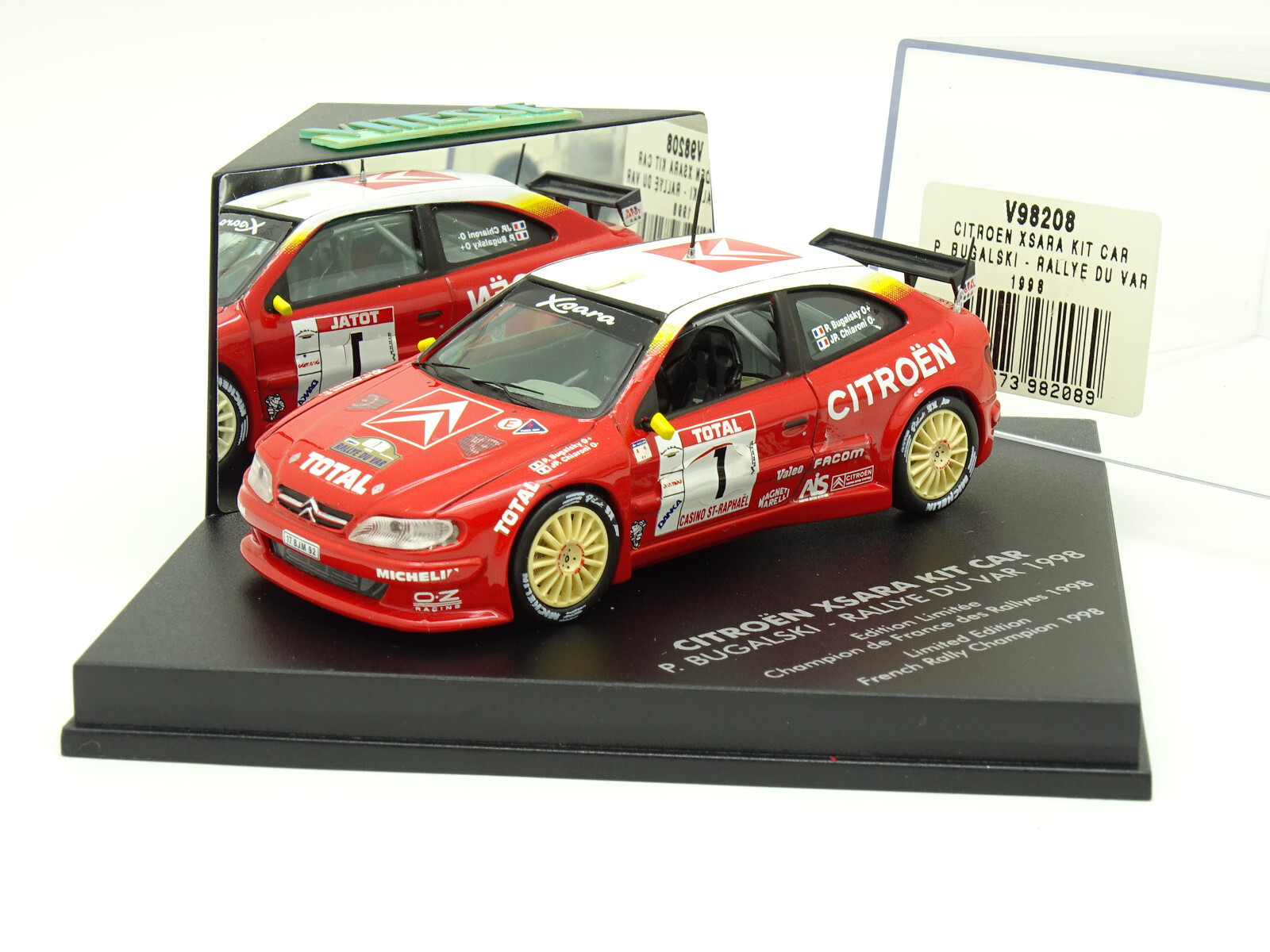 SKID skm99038 CITROEN XSARA KIT 四台セット絶版 ☆ラスト1個☆絶版 新品 シトロエン クサラ キットカー 2000 WRC