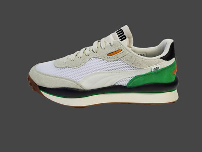 PUMA Style Rider Stream On Puma White/Vaporous Gray Sneakers (371527_02)
