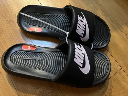 Nike Victori One Black Arctic Pink Women's Slides Sandals