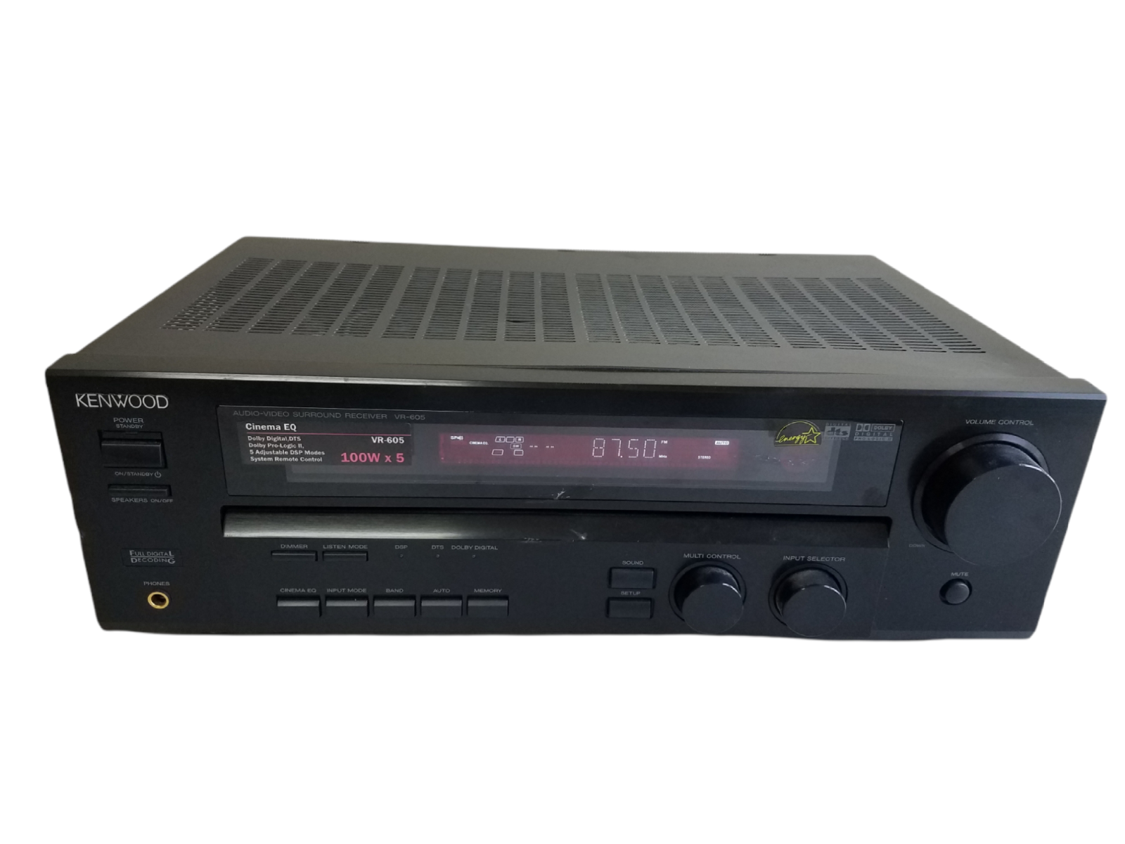 Kenwood VR-605 5.1 Surround Audio 