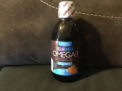 Omega 3 Fish Oil 4380 mg with DHA & EPA - 225 ml - EXP 11/2025 - Orange flavored