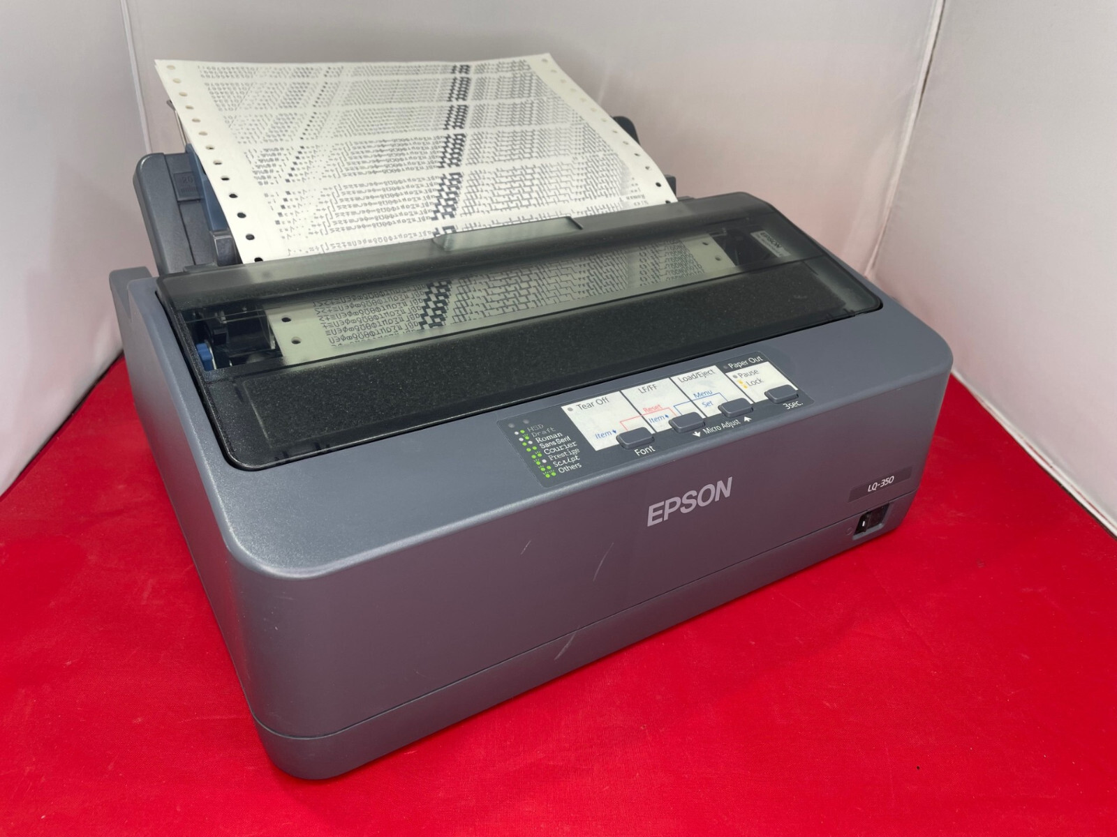 Epson LQ-350 Dot Matrix Printer USB/Parallel/RS232 VAT Included. Warranty Epson LQ-350 Dot Matrix Printer USB/Parallel/RS232 VAT Included. Warranty