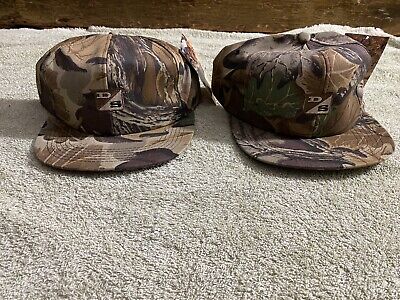 Vintage DS DAIRYLAND SEED Trucker Hat Cap Camo K PRODUCTS USA Lot Of 2 With Tags