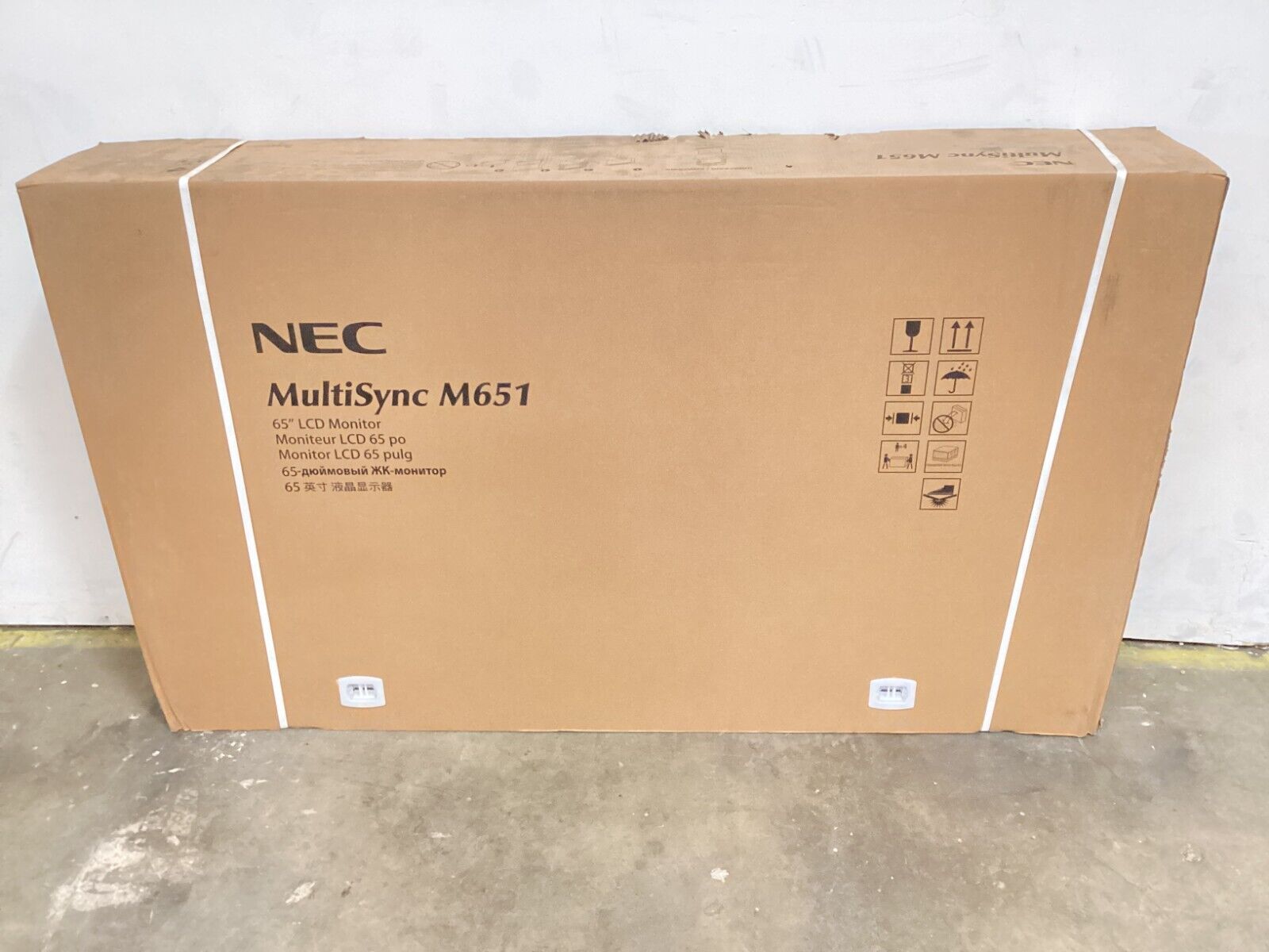 NEC M651 MultiSync 65" 4K UHD LED-backlit LCD Display - Digi