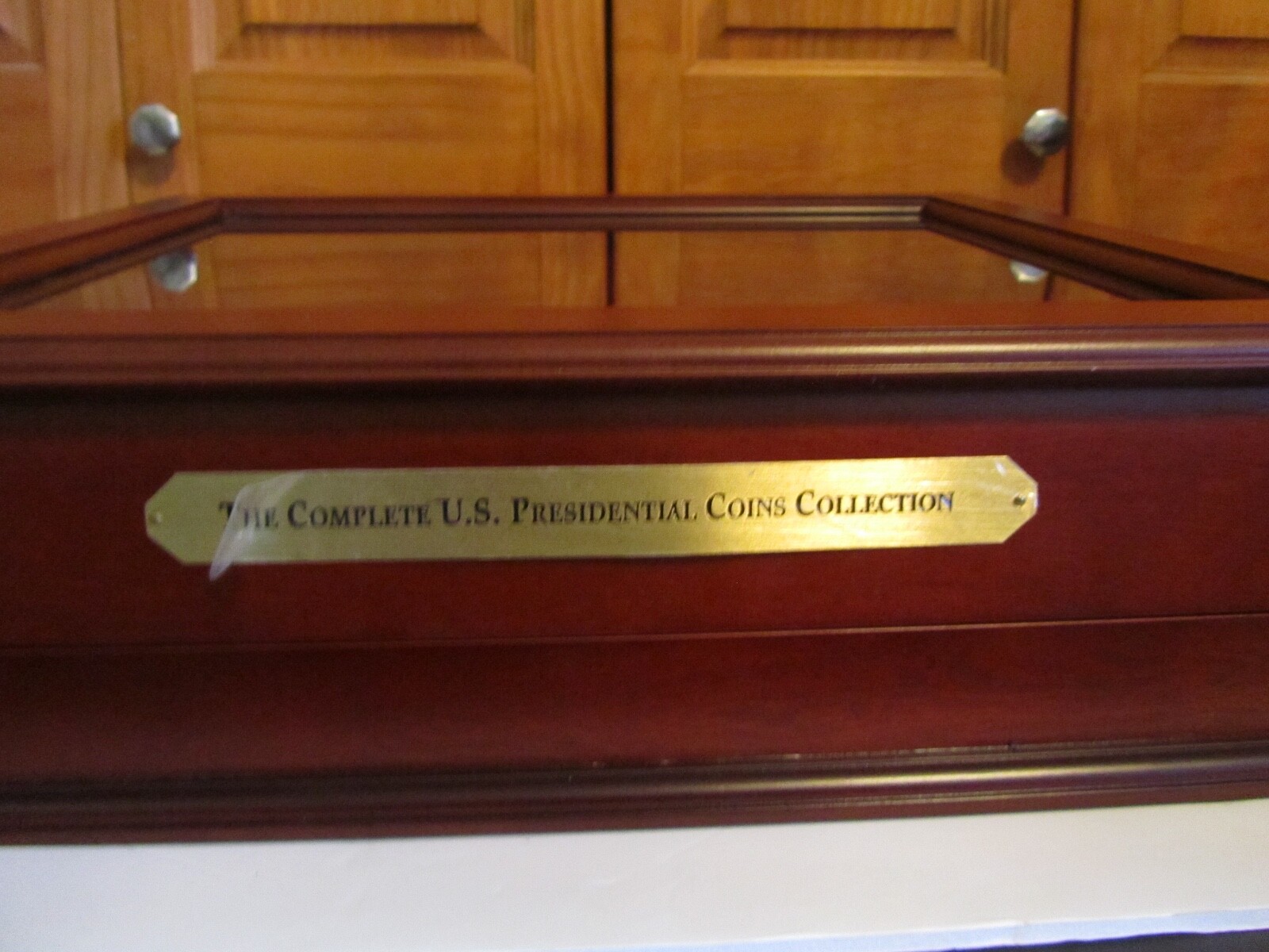 The Complete US Presidential Coins Collection Wood Display Box (Box Only) – Nice