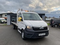 2020 MAN TGE 140 17 FOOT PURPOSE BUILT FLAT BED BODY+1 OWNER+LOW MILES Flatbed D