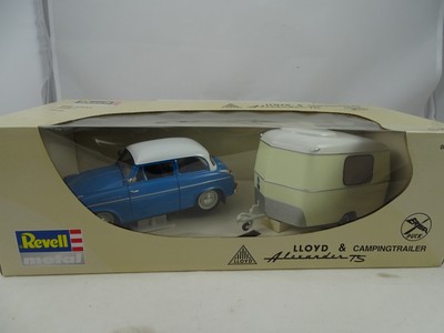 1:18 Revell 08480 Lloyd Alexander Ts Campingtrailer Blue/Cream Rarity §