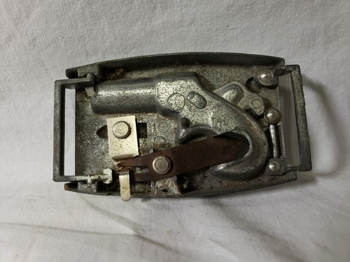 Vintage 1959 Mattel 1867 Remington Derringer Belt Buckle Only