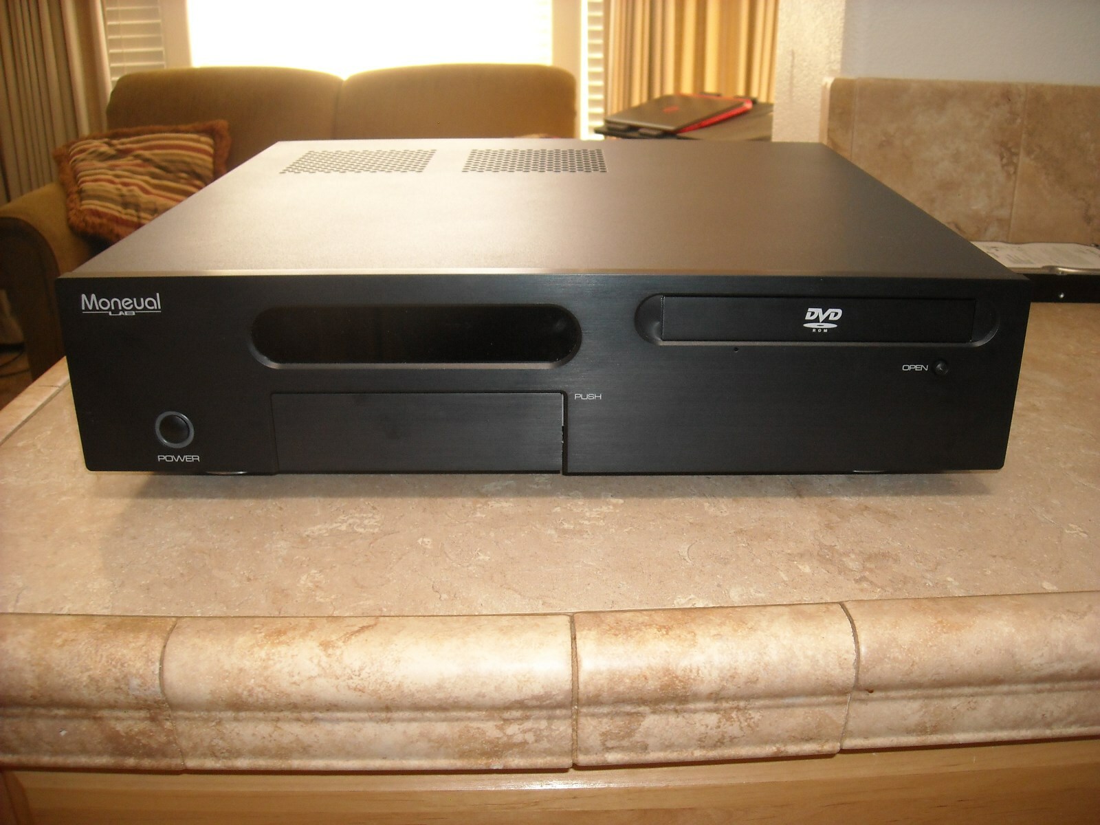 Moneual Black 301 HTPC Media Center Case