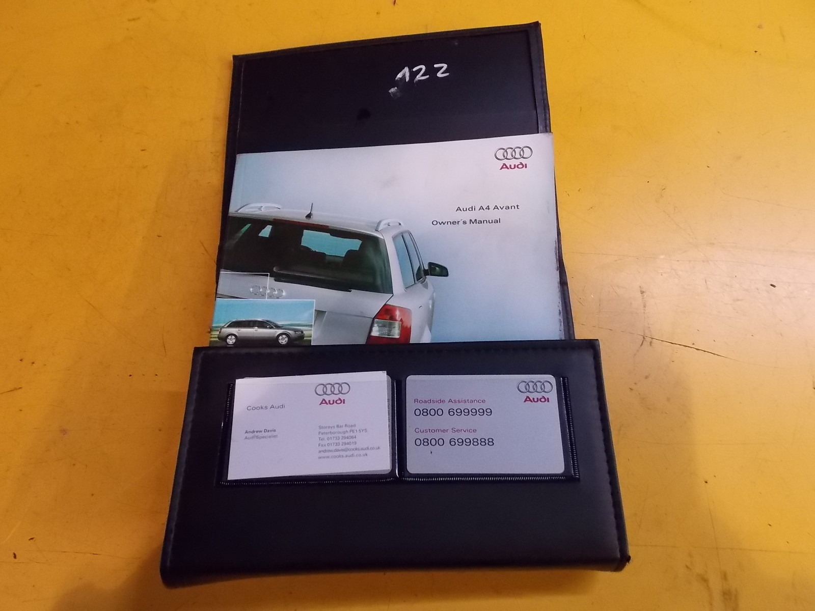 Solid Spares. TOP QUALITY AUTO PARTS. ITEM DESCRIPTION. AUDI A4 B6 2.0 FSI  ESTATE '03 MANUAL OWNER SERVICE ...