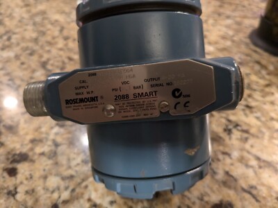 ROSEMOUNT 2088A1S33A1E5Q4 10.5-36VDC 0-30 PSI 1/2'' NPT,SMART,NEW WAREHOUSE STOCK