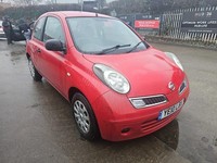 2010 Nissan Micra 1.2 80 Visia 3dr HATCHBACK Petrol Manual