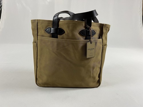 FILSON ベージュ トートバッグ RUGGED TWILL LARGE OPEN TOTE BAG / ラギッドツイル ラージ