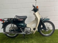 2007 JDM Honda Super Cub C90 in metallic green