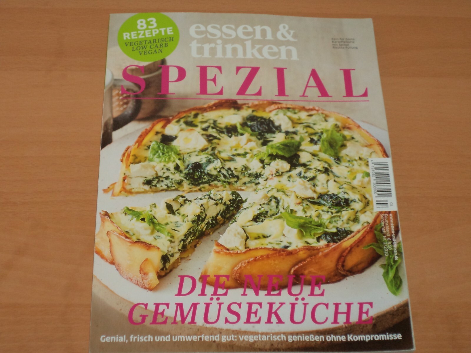 essen & trinken "DIE NEUE GEMÜSEKÜCHE 83 Rezepte" Sonderheft 2/2020