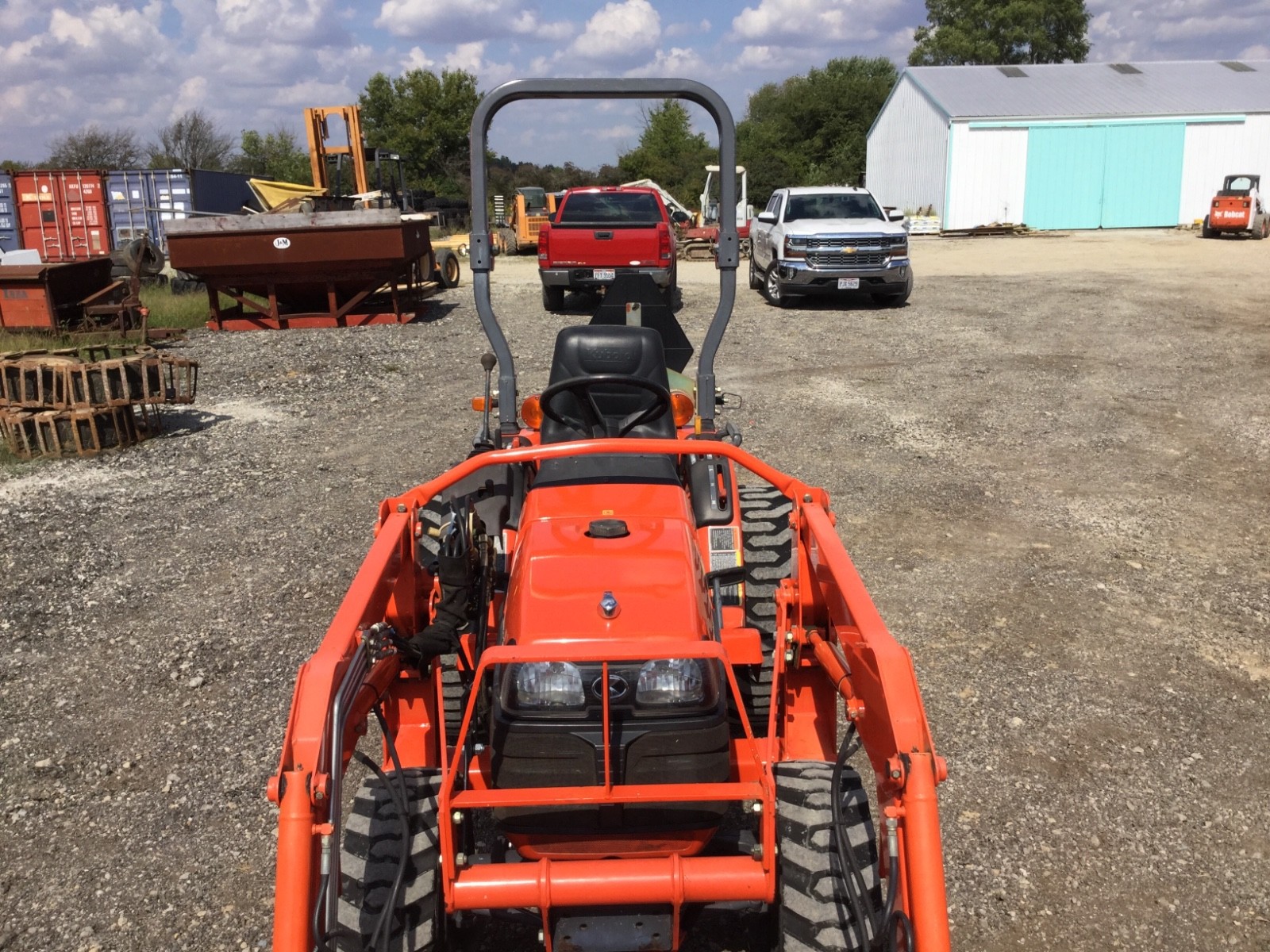 2006 Kubota B7610 Tractor, LA352 Front Loader, 4WD, Hydro, 756 hours