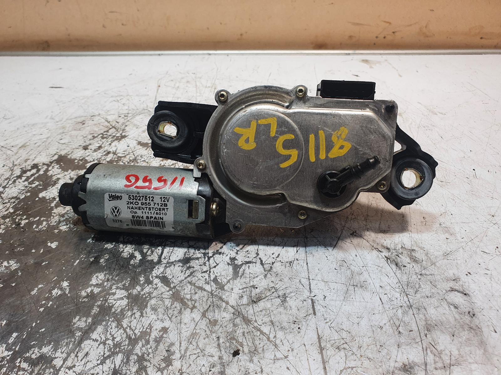 2008 Caddy VW 2K WIPER MOTOR BARN DOOR 12/04-06/15 2K0955712B image 3