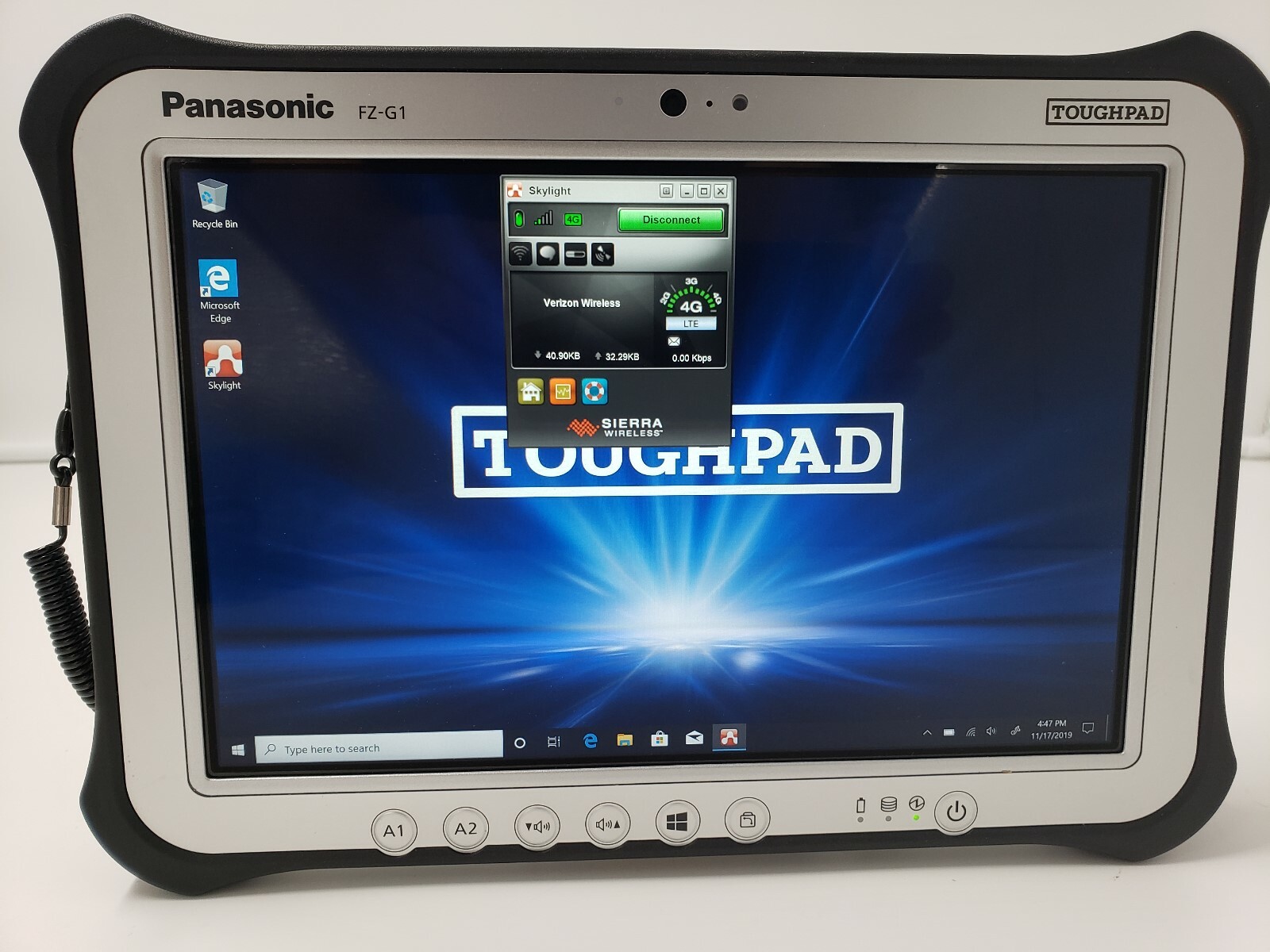 Panasonic Toughpad FZ-G1 Mk4 2.4Ghz i5-6300u 960GB SSD 4G LTE GPS 1810 hours | eBay Panasonic Toughpad FZ-G1 Mk4 2.4Ghz i5-6300u 960GB SSD 4G LTE GPS 1810 hours | eBay