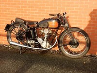 EXCELSIOR Manxman 350cc 1936 - runs & rides well - nostalgic rare bike - REDUCED