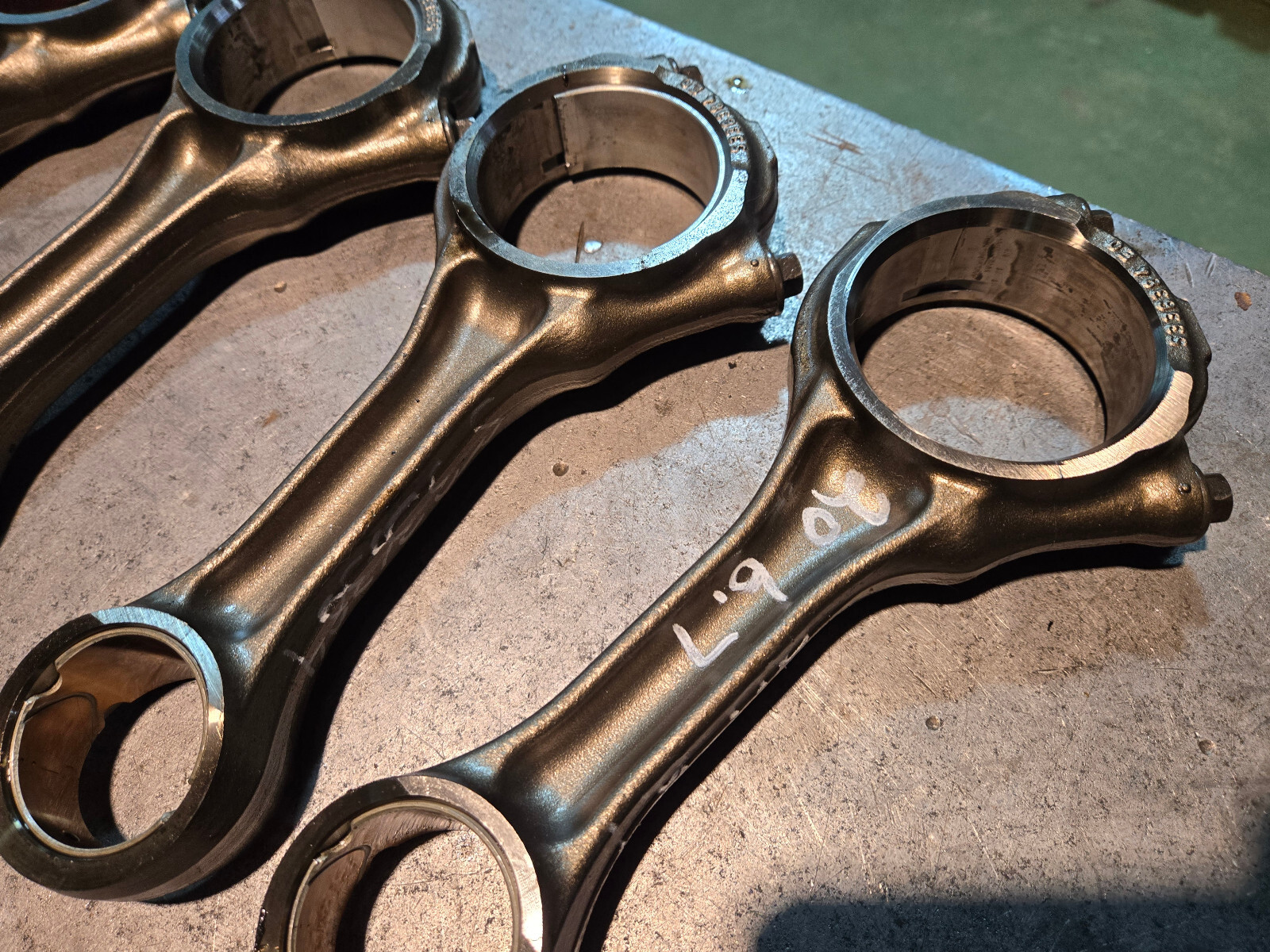 SET OF 6 - 6.7L CUMMINS 5336384 CONNECTING ROD 2019-2023 68447755AA - Picture 8 of 16
