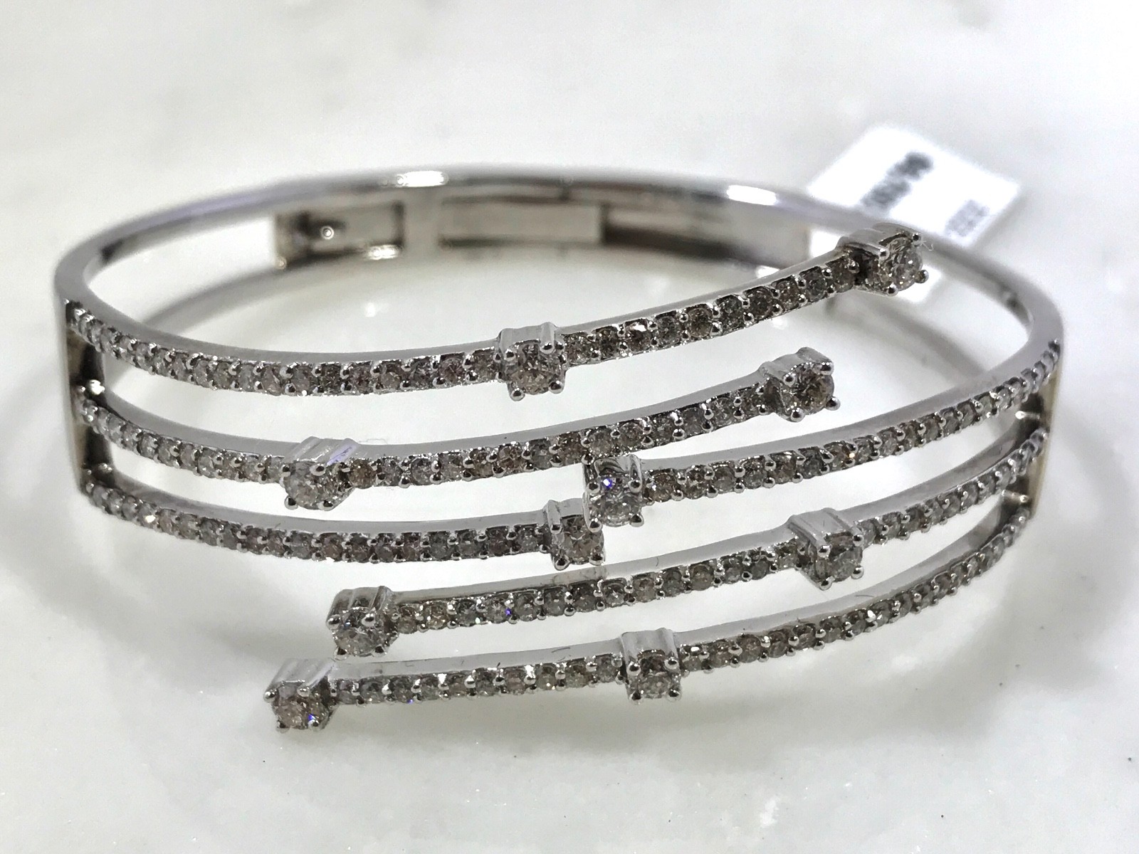 White Gold Diamond Bracelet