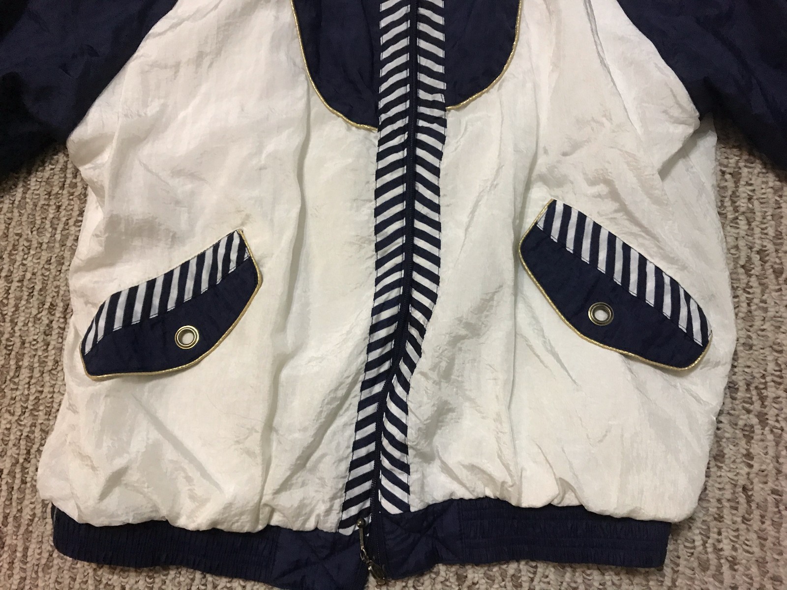 Vintage Rhythm Sport By Janeve  Windbreaker Jacket + PANTS (both size petite L