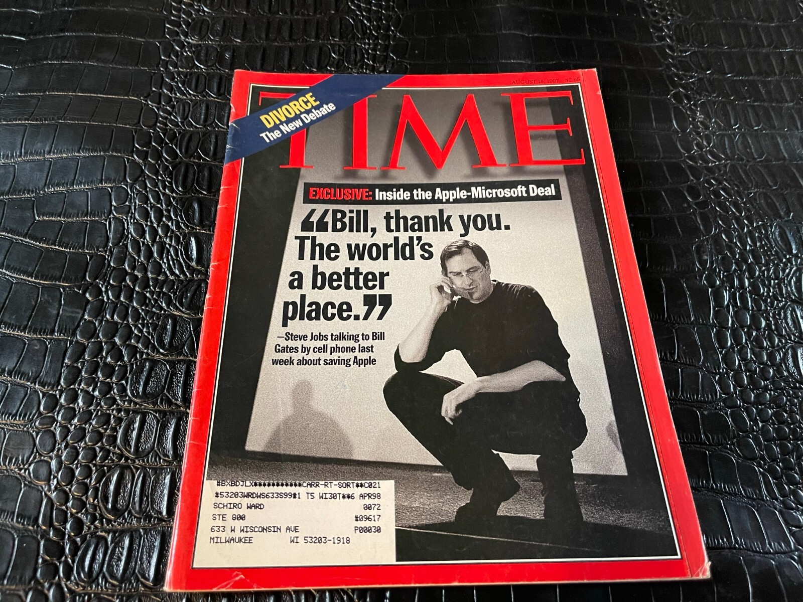 TIME スティーブジョブズ表紙号 Steve JobsがTIME表紙に】iPadの特集の2010年4月12日号