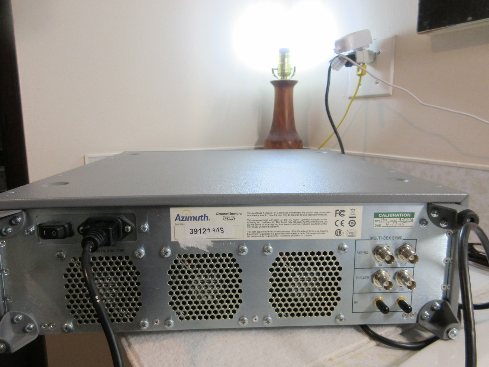 Azimuth Wireless ACE MX2,  4 Channel Fade Emulator ACE MX2