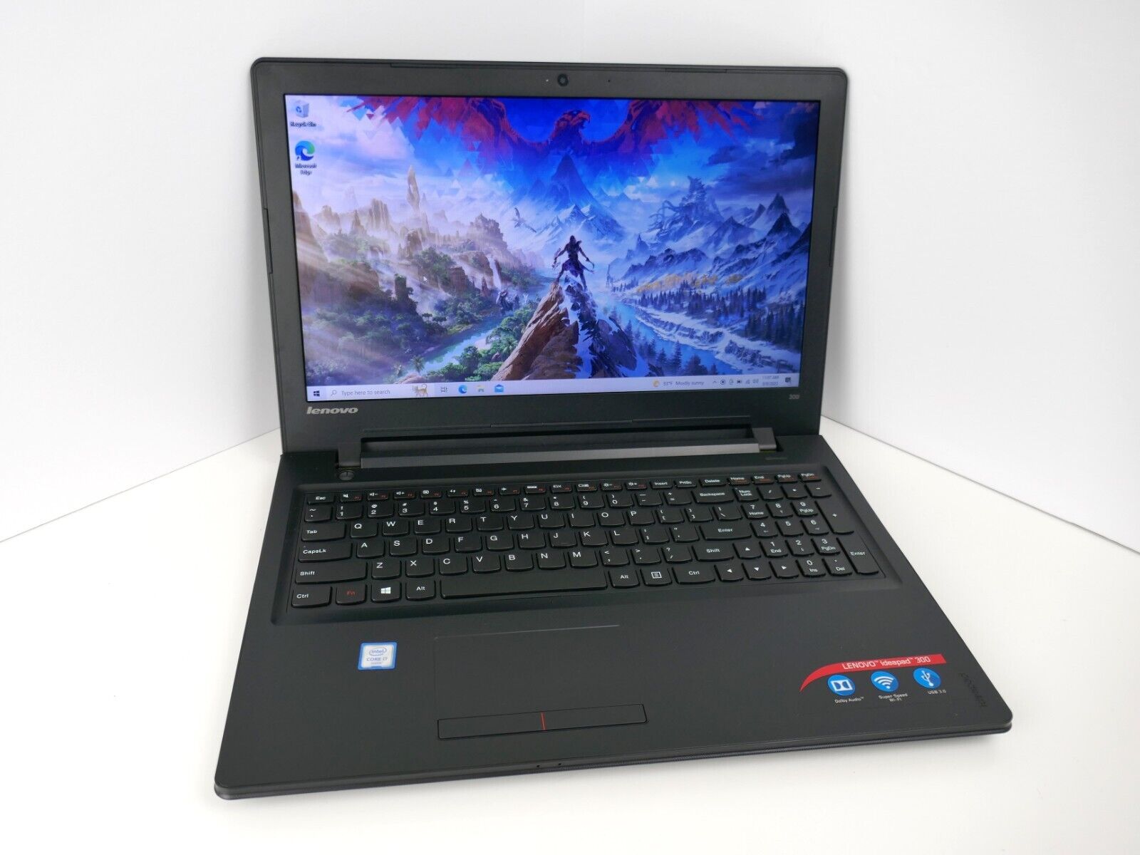 Lenovo IdeaPad 300-15ISK Laptop Intel i7-6500U, 8GB RAM, 1TB HDD, Windows 10 Lenovo IdeaPad 300-15ISK Laptop Intel i7-6500U, 8GB RAM, 1TB HDD, Windows 10