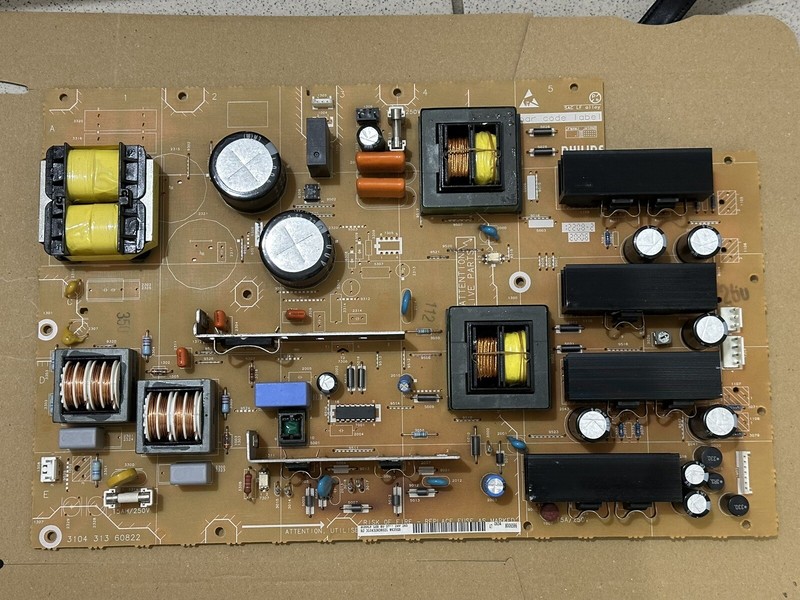 Carte DâAlimentation 3104 313 60822 Philips 37pf9830/10 37pf5520d/10 37pf3321/10
