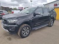 Ford Ranger 2.0TDCI 4X4 WILDTRAK AUTO LEATHER EURO 6 BLACK
