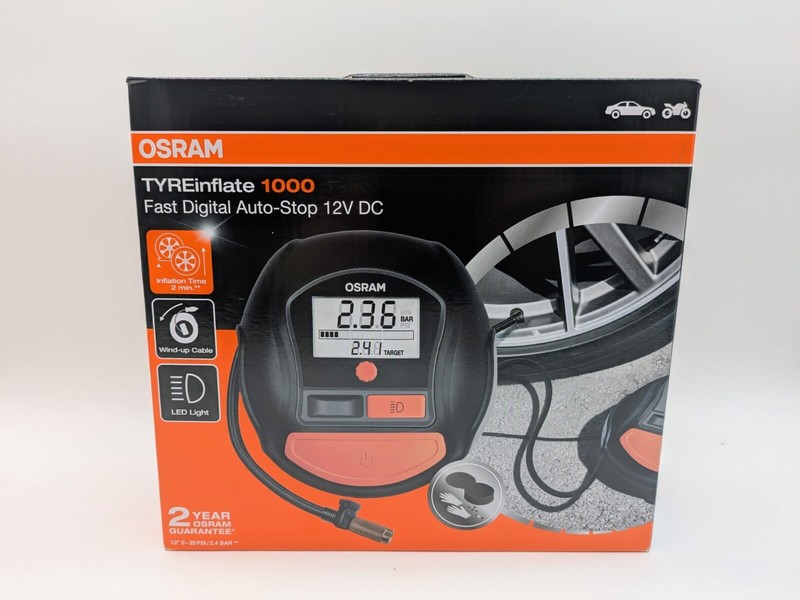 Osram Tyreinflate 1000 Reifenpumpe Oti1000 ReifenfÃ¼Ller Druckluft Luftpumpe