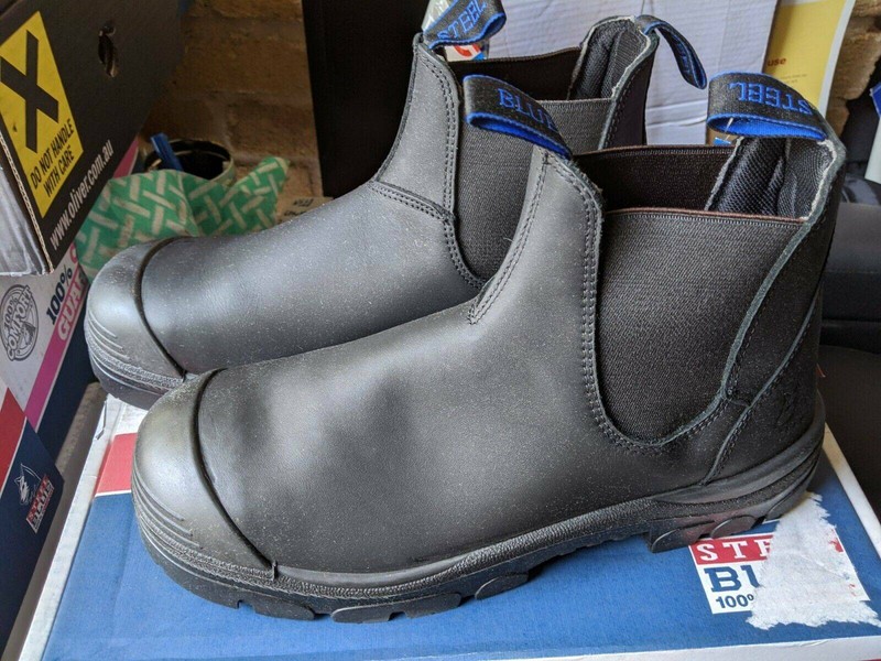 steel blue hobart bump cap