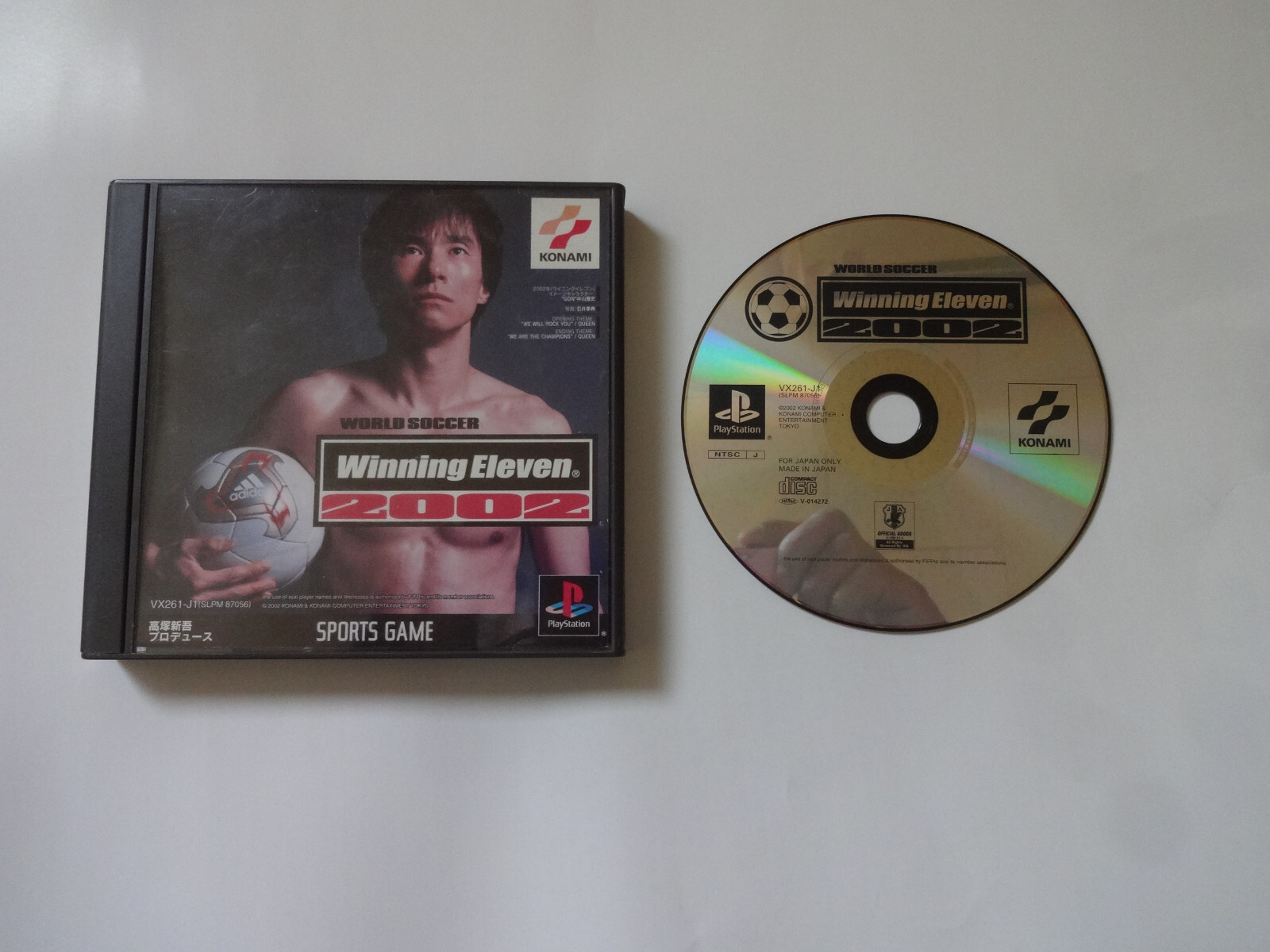 PlayStation - ワールドサッカー ウイニングイレブン2002 [PS] 002 WINNING ELEVEN 2002 World Soccer Sony Playstation 1 PS1 PS