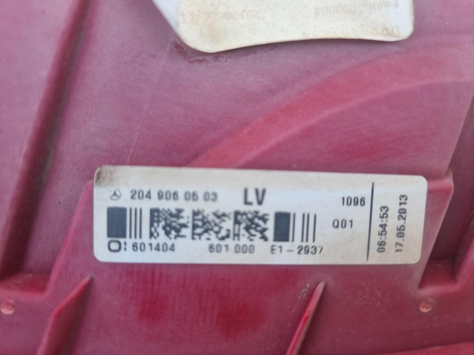 MERCEDES C CLASS 03/2011-01/2015 RIGHT TAILLIGHT LED TYPE C204 COUPE - thumbnail 4