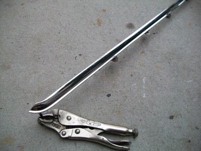 Antique Vintage RARE Super Nice 1970-1977 Corvette Inside Door Panel Molding.