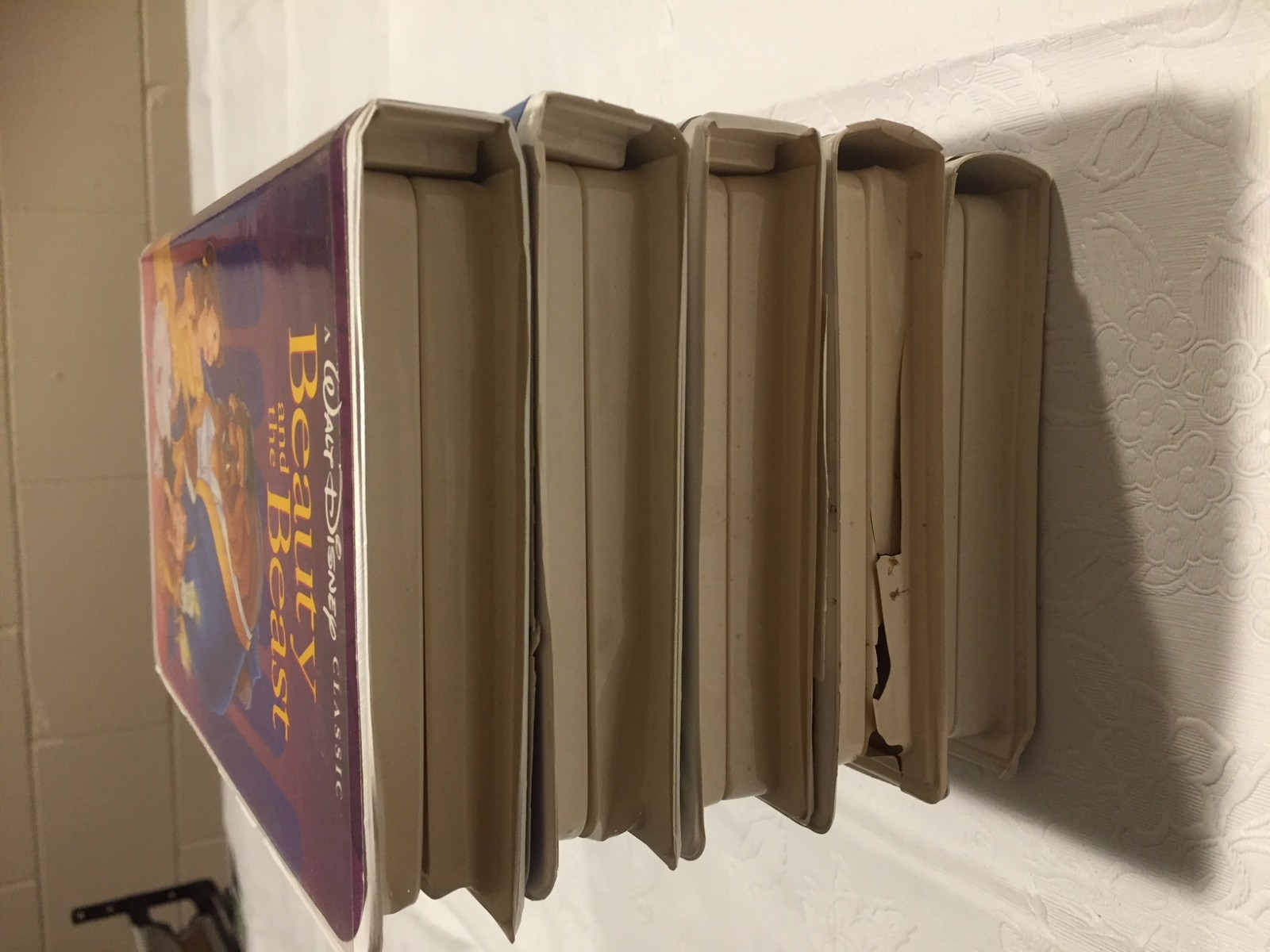 5 Disney Black Diamond VHS movies